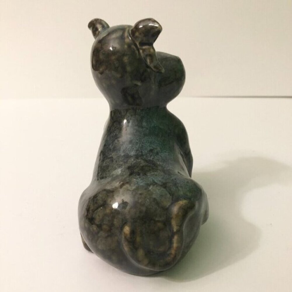 Vintage Lot of 2  Cow Figurine 5 Inch Tall Ceramic Figures - Picture 11 of 15